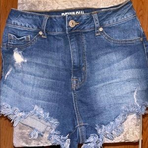 Size 27 high rise shorts